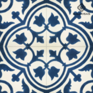 Victorian tile delft blue
